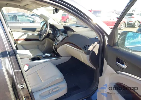 2016 Acura Mdx Technology Acurawatch Plus Packages/Technology Package from USA, damaged, VIN 5FRYD4H49GB053943